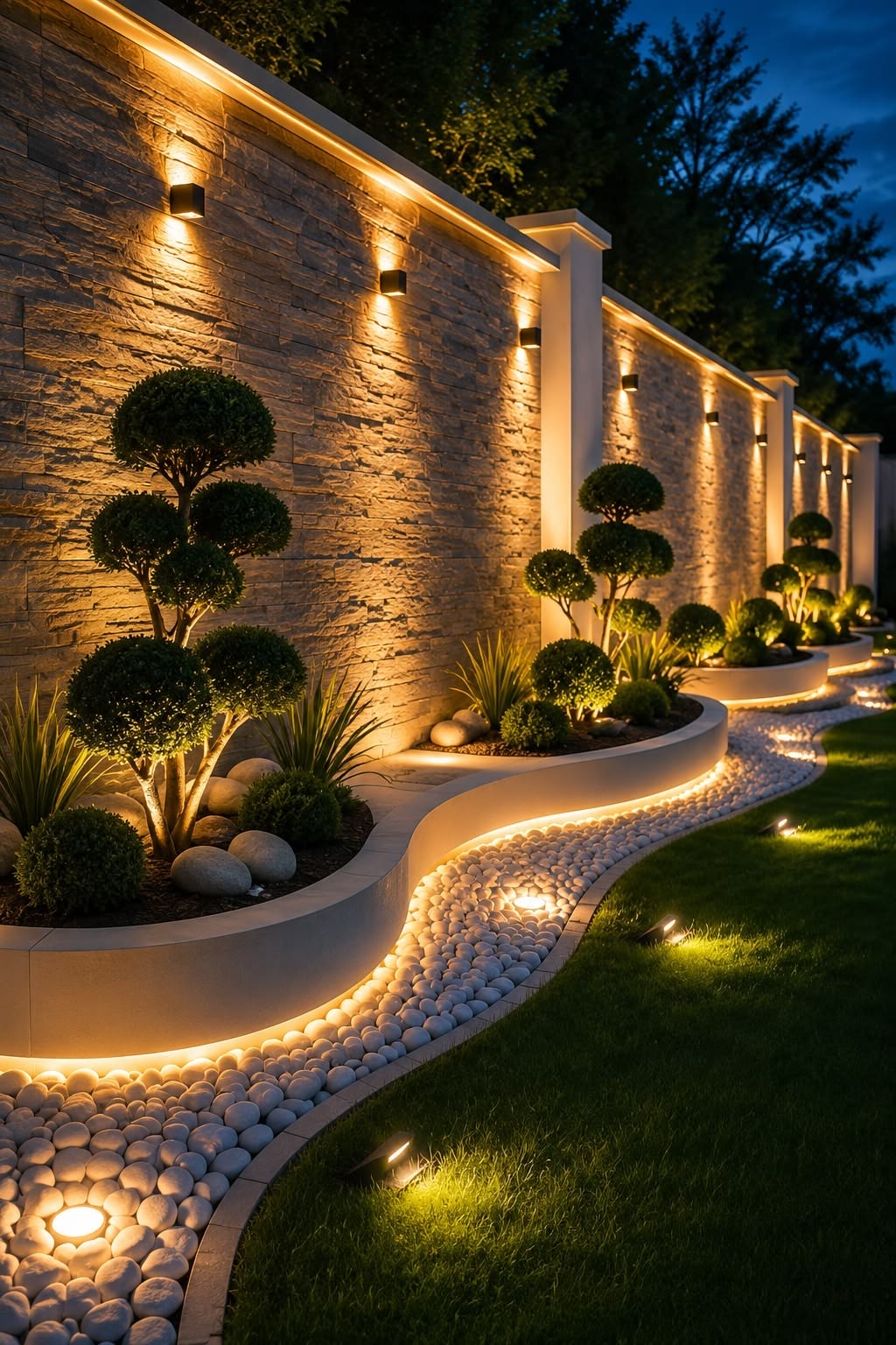 Sky Garden Deck featuring Exotic Palm & Flowering Flora #49